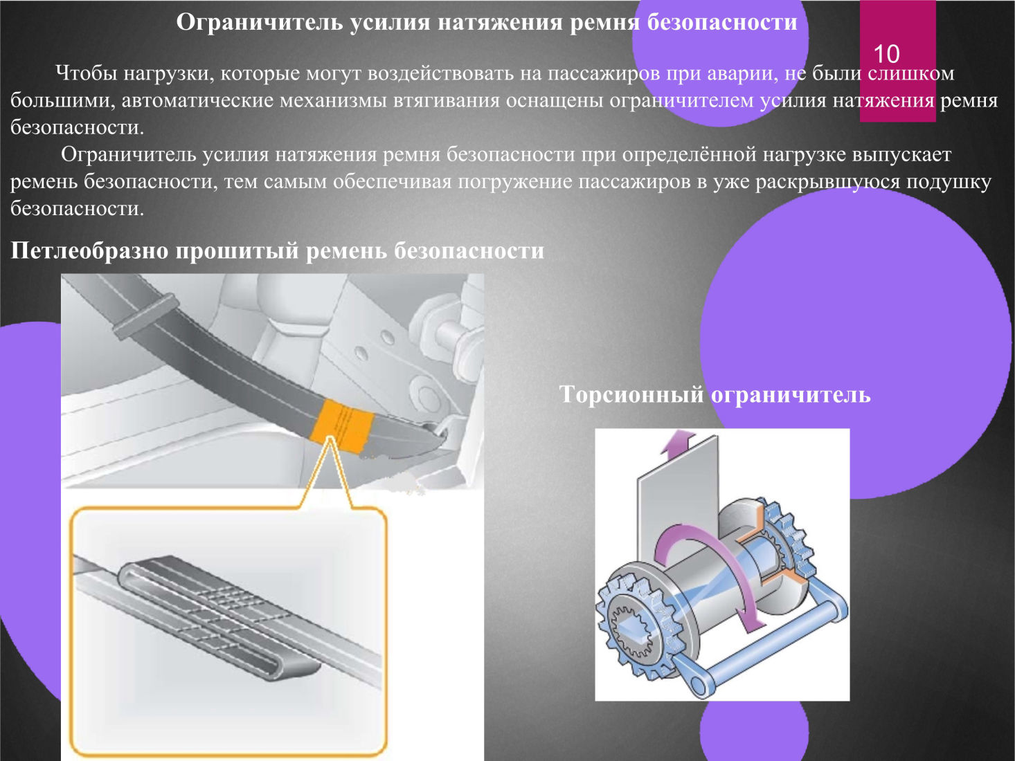 Электронные системы безопасности автомобиля